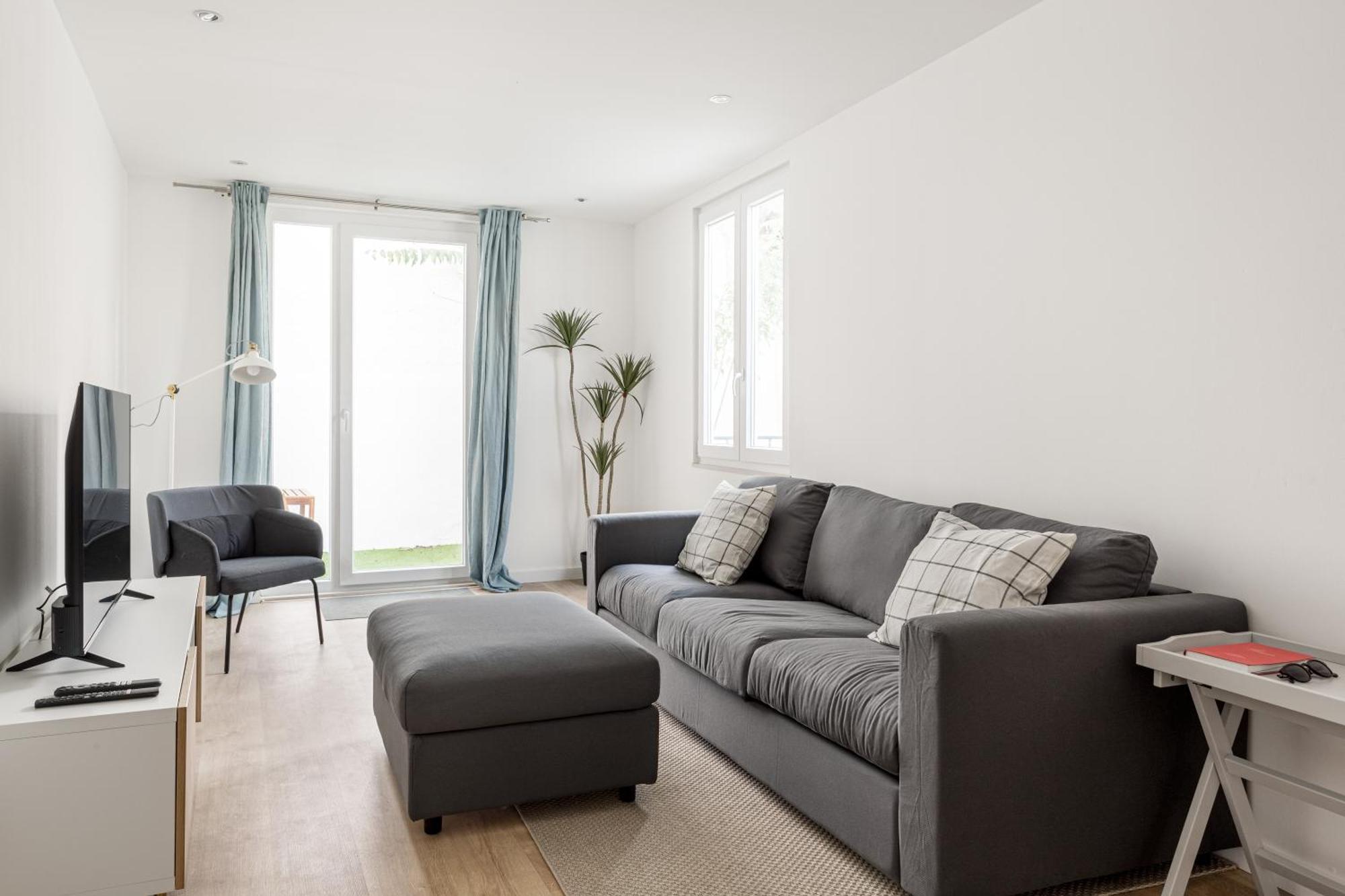 Joivy Minimalistic Apt W Patio In Principe Real Lisboa Eksteriør billede